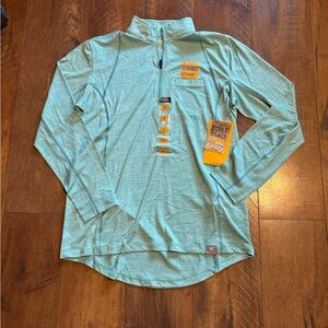 NWT Ariat Rebar Revolt Half Zip Size S